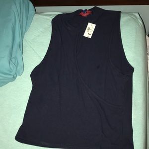 Tank top with cross in the front Aeropostale